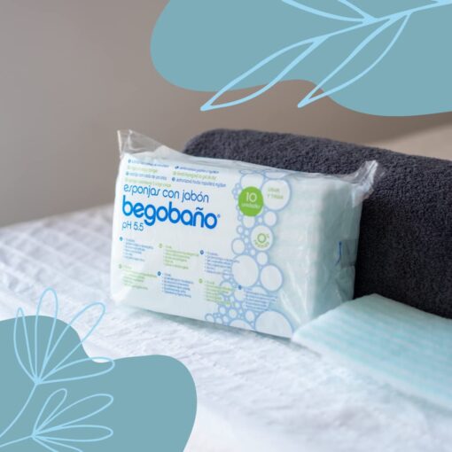 Сапунена гъба за къпане Begobano, 10 бр. - Image 2