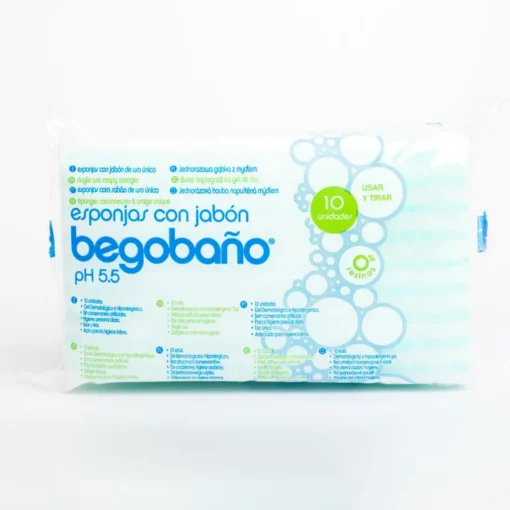 Сапунена гъба за къпане Begobano, 10 бр.